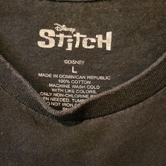 Women's Disney Stitch Acid Washed Graphic tee - Picture 2 of 2